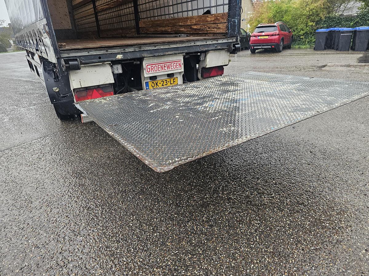 Gebruikt 2008 GOENEWEGEN DRO 10-10 B /STEERING AXLE / LOADING LIFT 2000 KG/ BATTERIES/ BTW DRUM./ APK 12-11-2026