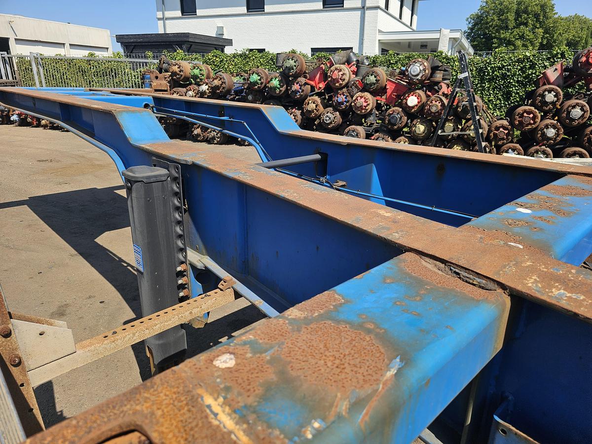 Gebruikt 2001 HRD NT CON.40 foot extendible chassis 2 x 20 foot / landbouw kenteken / geen apk nodig.