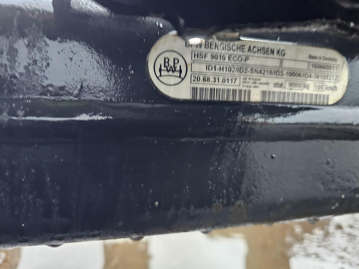 Gebruikt 2010 BPW HSF 9010 ECO-P | TRAILERAXLE |DRUM. 10 PIECES.