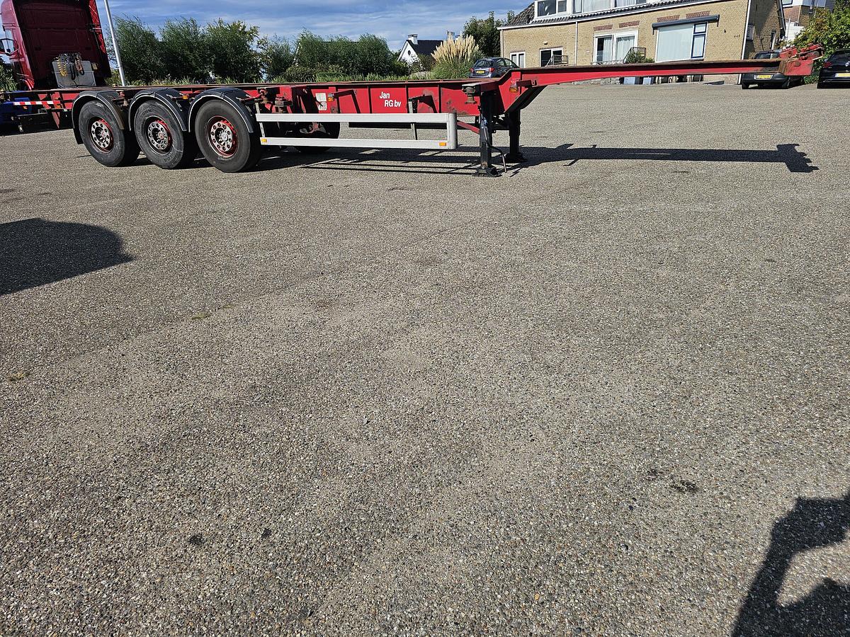 Used 2005 FREUHAUF OCCZ 42-327 A| 40 FT HIGHCUBE| 2 X 20 FOOT 20 FOOT MIDDLE  | SAF DISC.| DUTCH TRAILER.