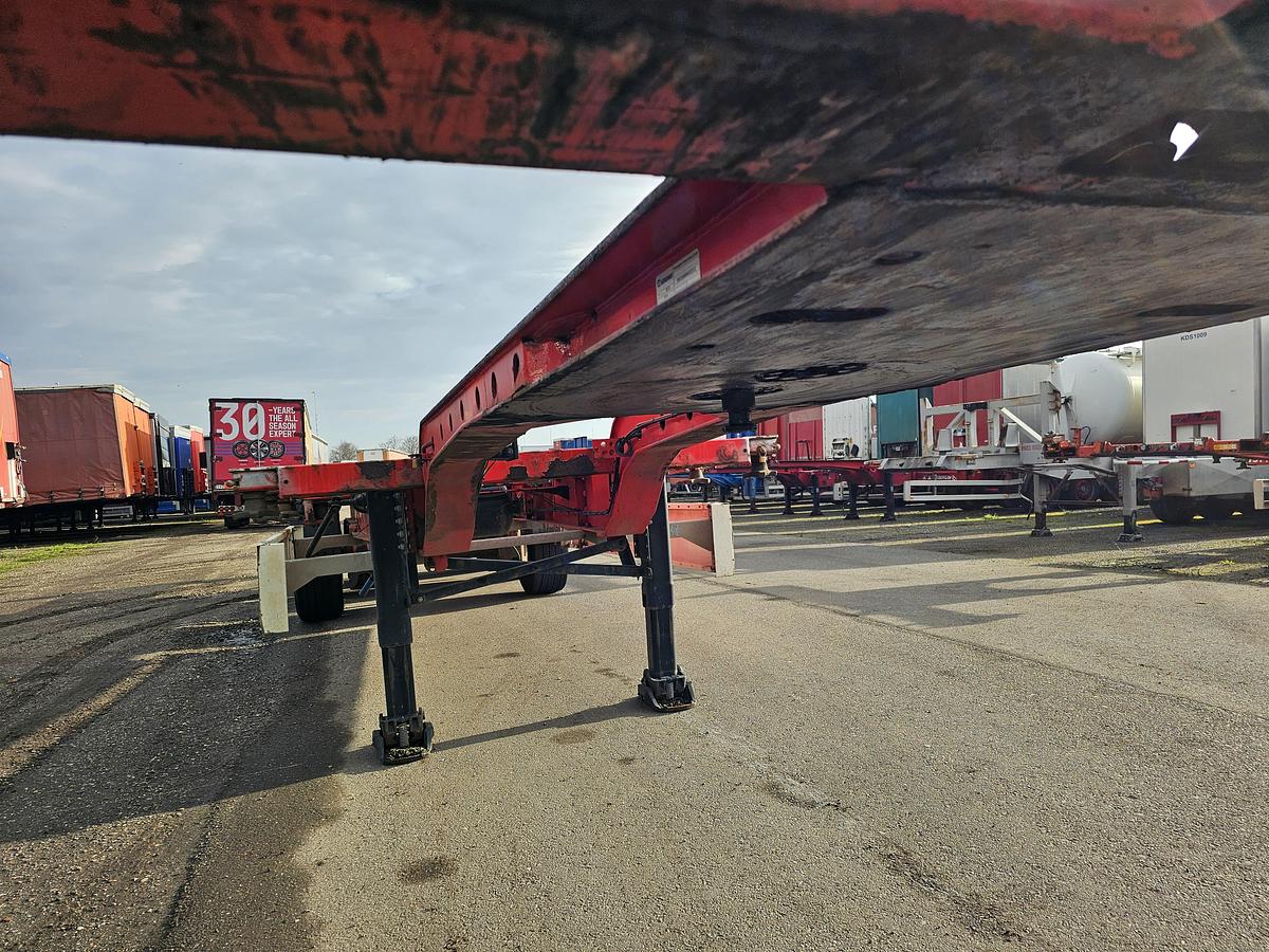 Gebruikt 2007 KRONE SD 27| SAF INTRADISC | SUPER SLIDING.| BELGIUM | 45 /40 FT 2 X 20 FT.