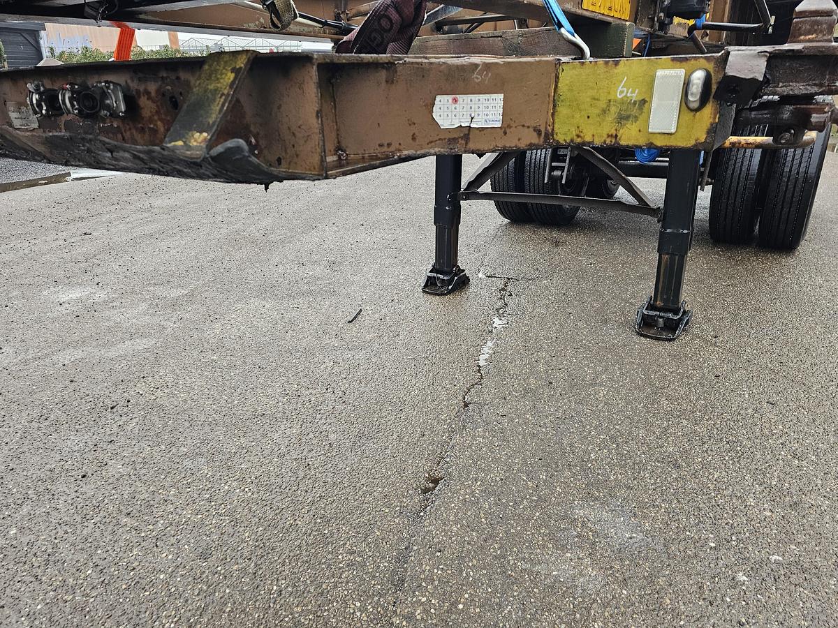 Gebruikt 1973 PACTON 2126 C-2 | 20 FOOT| BLADGEVEERD|DOUBLE TIRES| BPW DRUM.