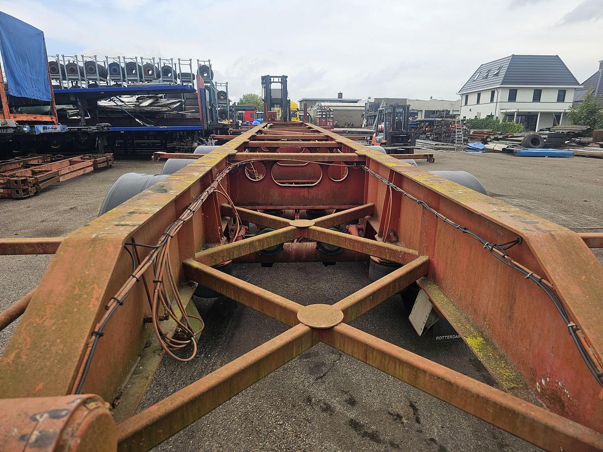 Gebruikt 1998 LAG O 3-39/ 40 foot tipper chassis/ steel/ saf drum./ no tipper cilinder / electric tipper.