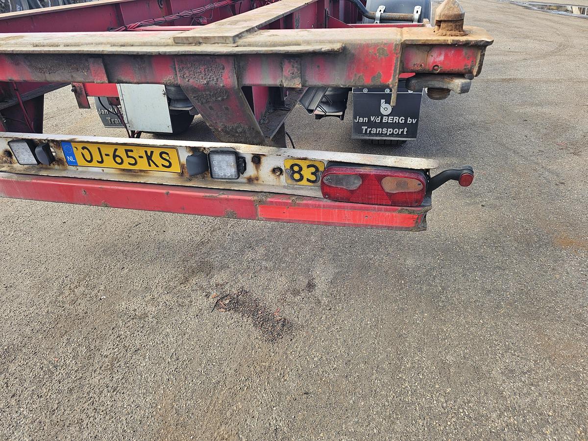 Used 2006 HAPPY TRAILER OZC 42-327 |40 FOOT HIGHCUBE CHASSIS| SAF DISC| APK /TUV | 18-09-2025.