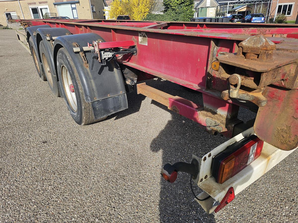 Gebruikt 2006 TURBO,S HOET OPS/3AT/39/03BSRM | 40 FT 2 X 20 FOOT | STRAIGHT CHASSIS | BPW DRUM.