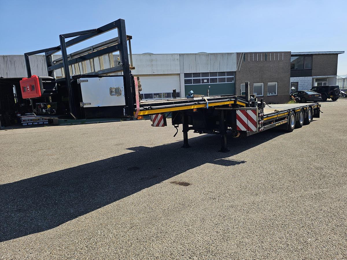 Used 1992 BROSHUIS E 2190/27 | SEMI LOWLOADER | 6 MTR EXTENDIBLE | BEAVER TAIL| SAF DRUM | APK 17-01-2016  |REFURBISHED 2010