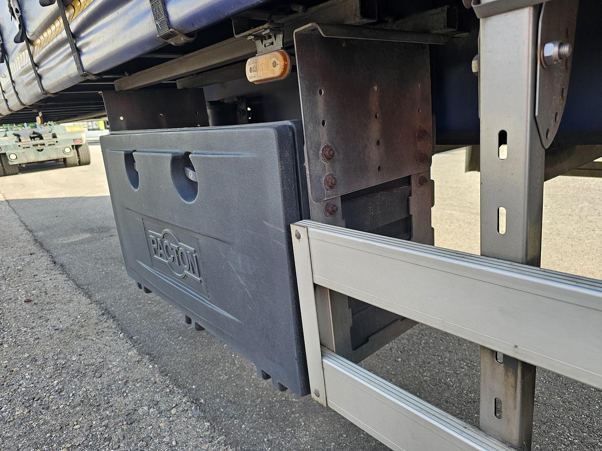 Used 2013 PACTON TBD.122 | SINGLE STEERING AXLE |UNDER SLIDING LOADING LIFT + BATTERIES| DAF DISC| APK /TUV 17-01-2025