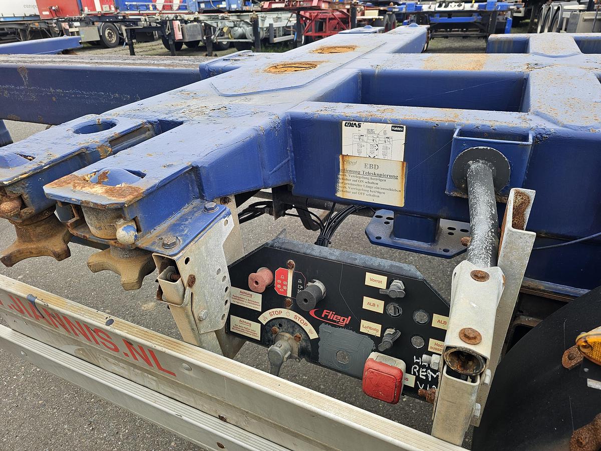 Used 2010 FLIEGL 04/DA 08 | ALL CONNECTIONS | 2 X EXTENDIBLE | BPW DISC.