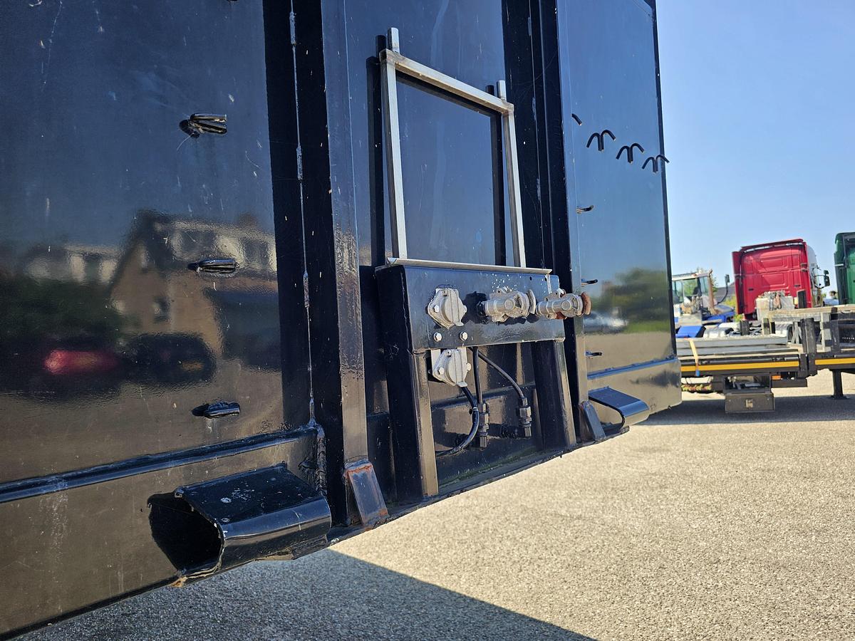 Used 1990 CONTAR B 1010 LDS| STEERING AXLE| BPW DRUM | HOLLAND TRAILER .