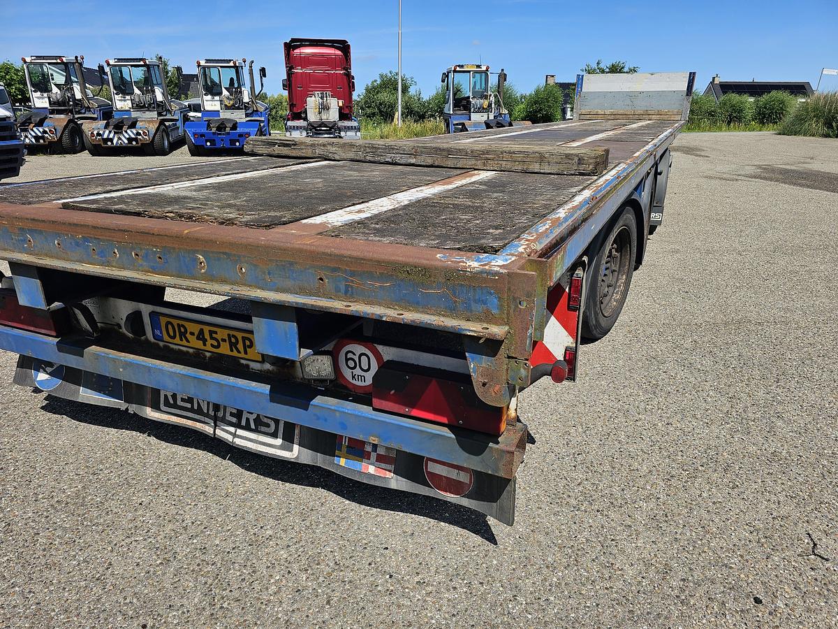 Used 2008 RENDERS 3 AXLE FLATBED | STEERING 2 AXLES | 1.10 MTR HIGH