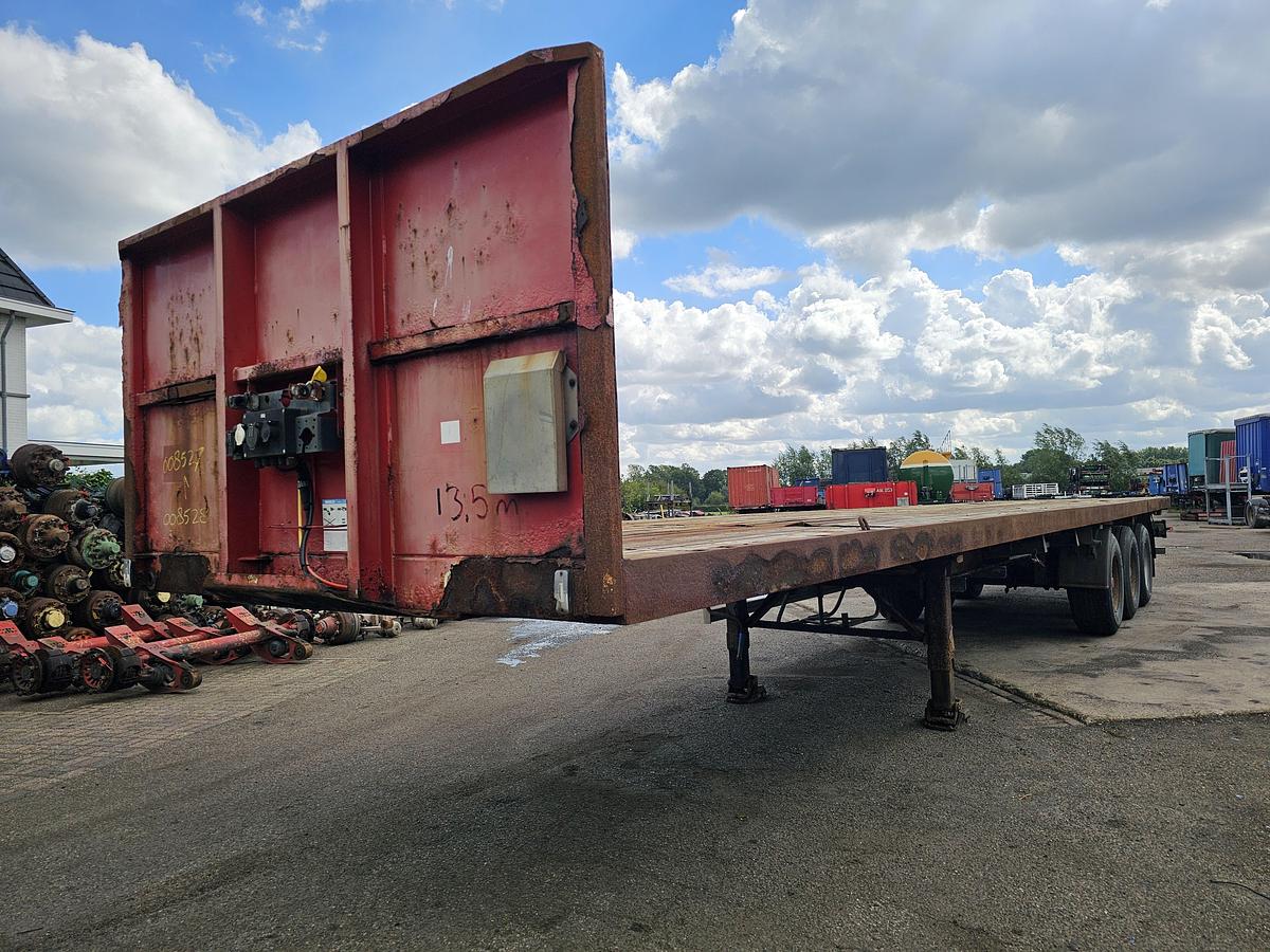 Used 2007 PACTON TXD 340| HEAVY DUTY TRAILER | BPW DRUM