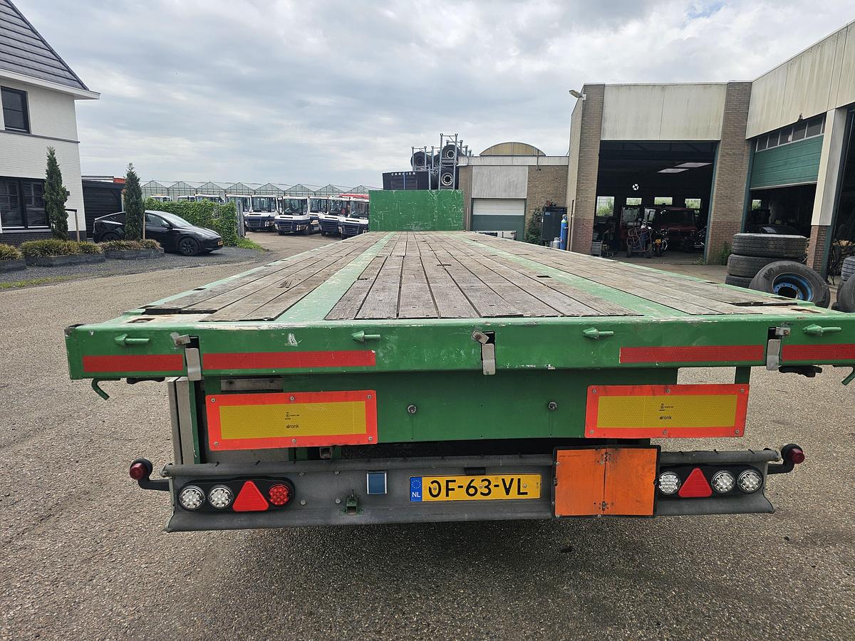 Gebruikt 1999 DRACO TXS 339. HEAVY DUTY FLATBED- CONTAINER LOCKS- BPW DRUM .