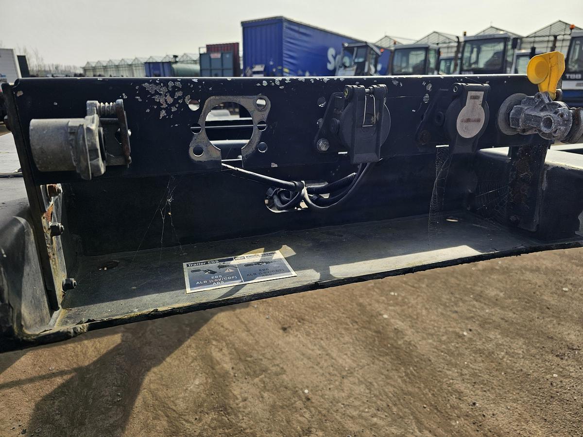 Gebruikt 2005 FLIEGL SDS 350| LOWLOADER 20 FOOT CONTAINER CHASSIS |  BPW DRUM.