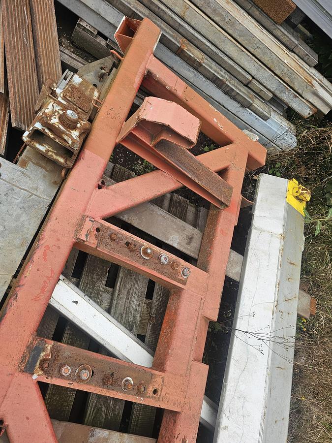 Gebruikt 1998 LAG O 3-39/ 40 foot tipper chassis/ steel/ saf drum./ no tipper cilinder / electric tipper.