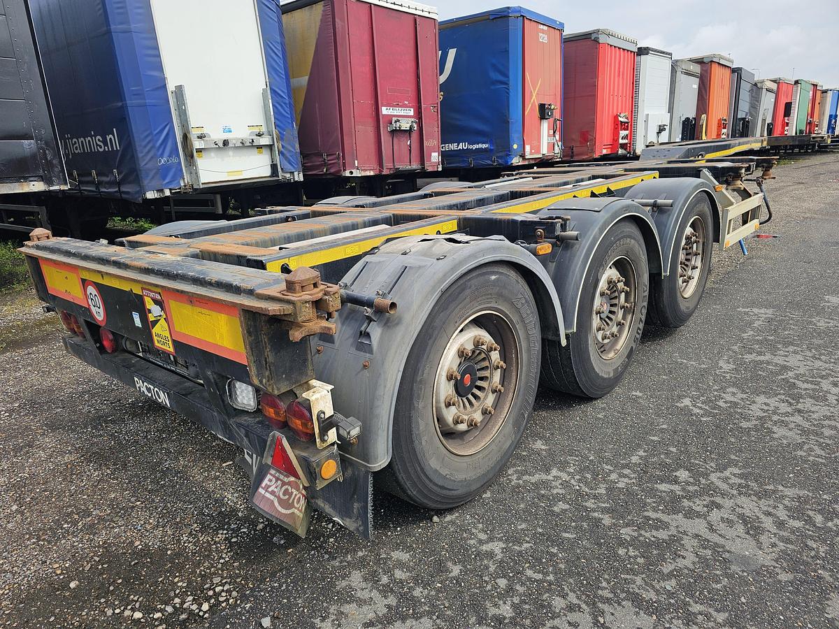 Used 2016 PACTON ET 3 |MULTI CHASSIS | ALL CONNECTIONS | 2 X EXTENDIBLE | SAF dISC|