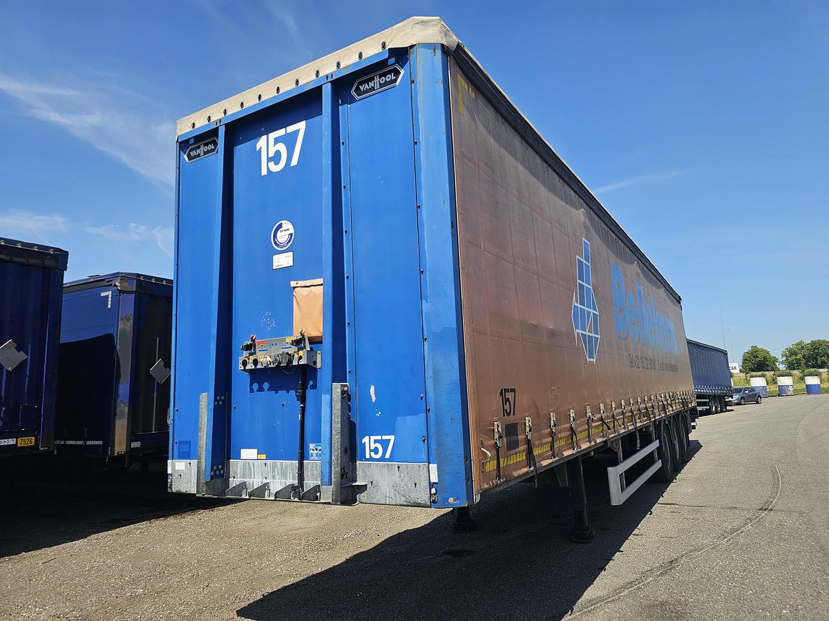 Gebruikt 2012 VAN HOOL A3C002 / ALU RIMS / PALLET BOX / GALVANIZED STEEL CHASSIS / APK,TUV, 02-04-2027