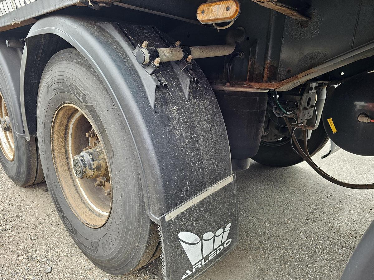 Used 2009 PACTON TBD344 | STEERING AXLE | HOLLAND TRAILER |HEAVY DUTY| TUV/ APK 20-1-2026.