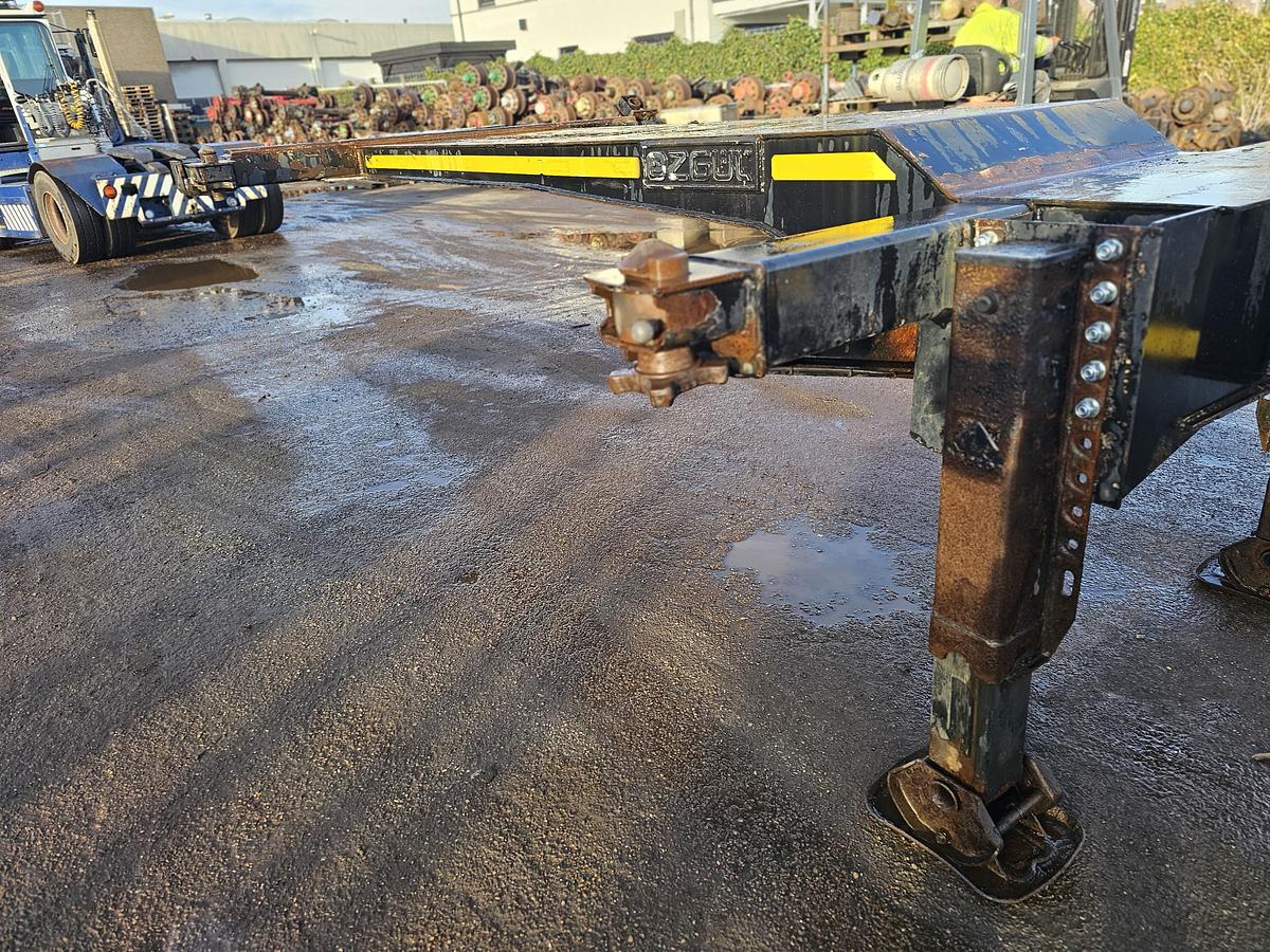 Gebruikt 2018 OZGUL GA08XS1 | 2 X EXTENDIBLE CHASSIS | GERMAN TRAILER|  SAF DISC.| 3 PIECES.