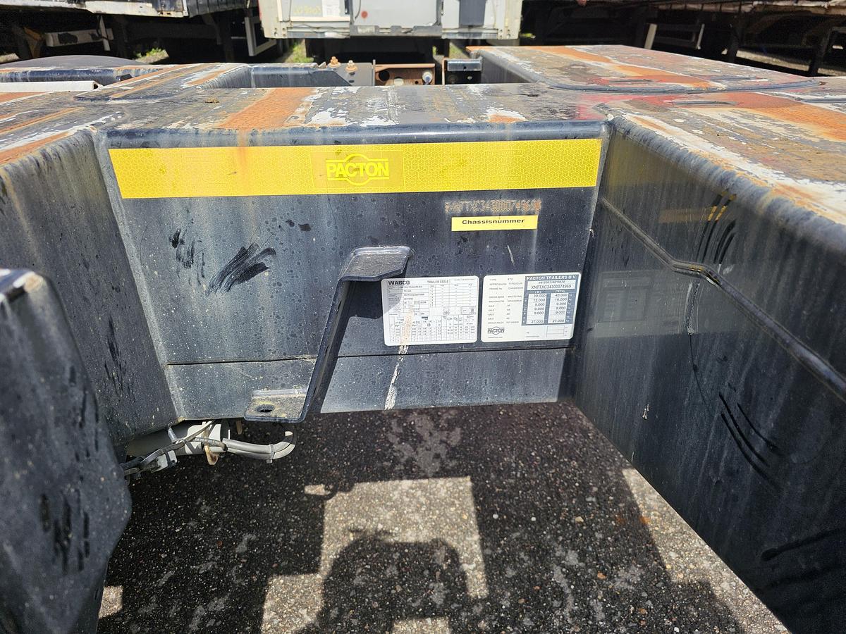 Used 2016 PACTON ET 3 |MULTI CHASSIS | ALL CONNECTIONS | 2 X EXTENDIBLE | SAF dISC|