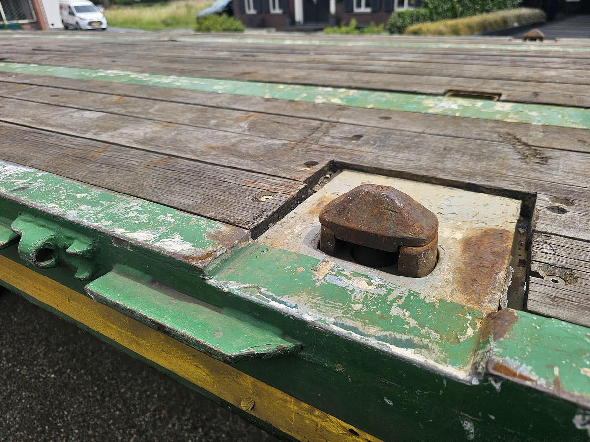Gebruikt 1999 DRACO TXS 339. HEAVY DUTY FLATBED- CONTAINER LOCKS- BPW DRUM .