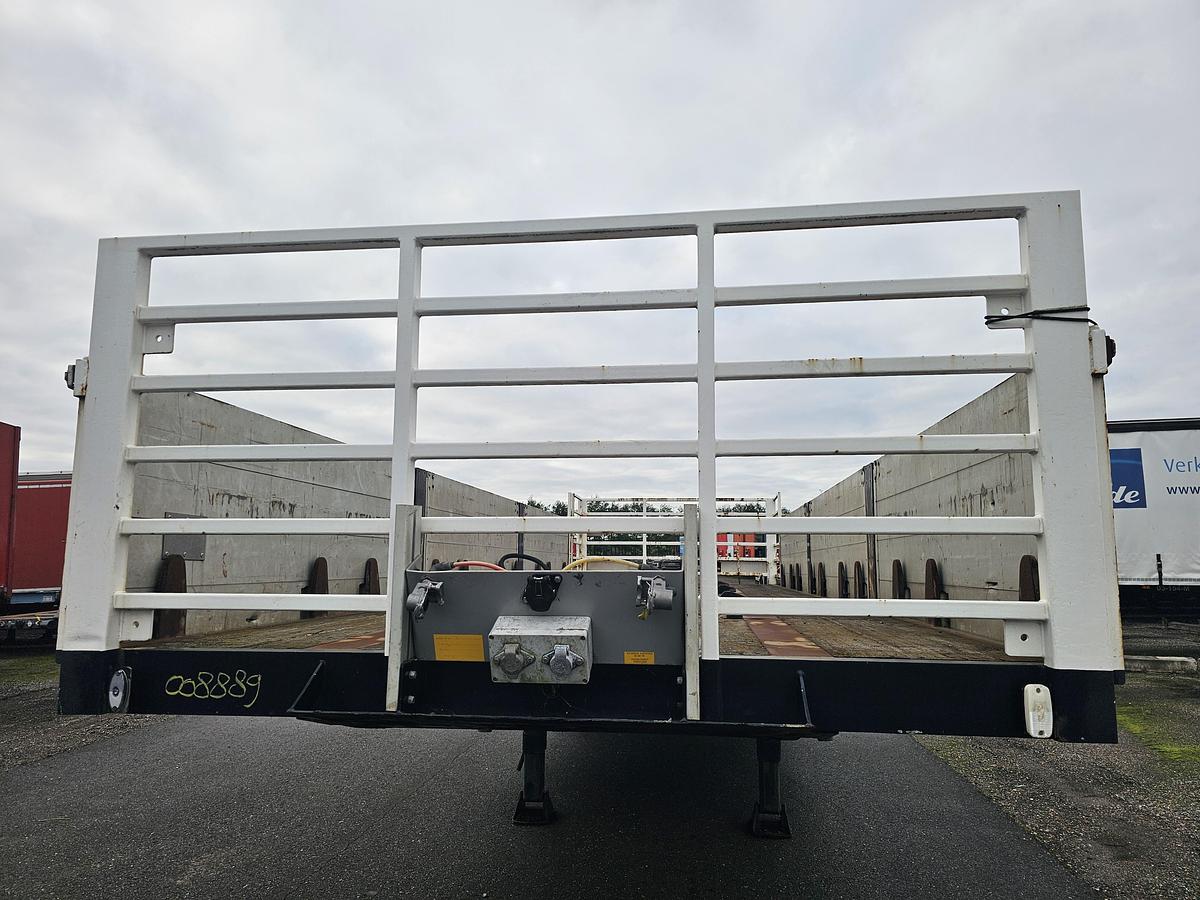 Gebruikt 1998 LAG 1 AS | NO STEERING | DUTCH TRAILER OV-83-YT | FOR GASPALLETS . ALU SIDES.