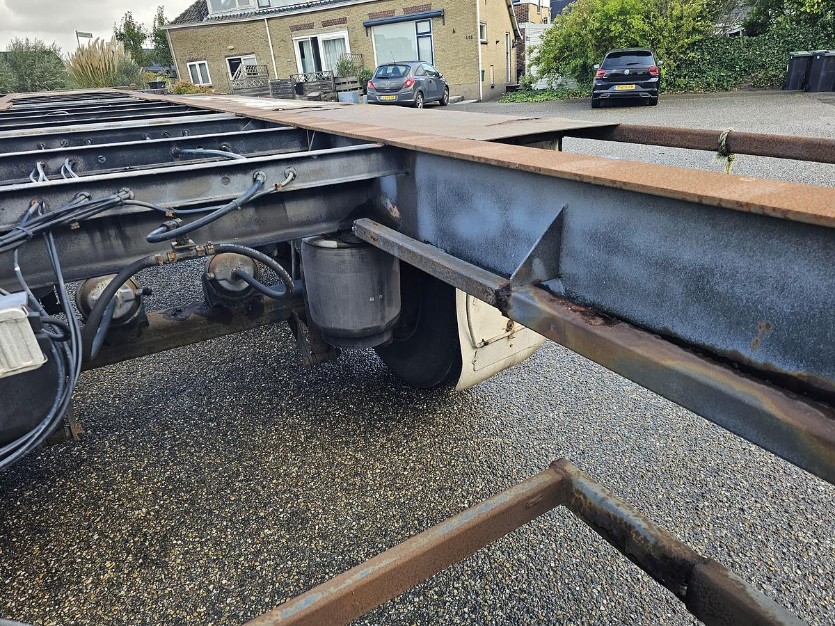 Used 1991 GROENEWEGEN 40.05 CC-12-24 | STRAIGHT CHASSIS | BPW DRUM.