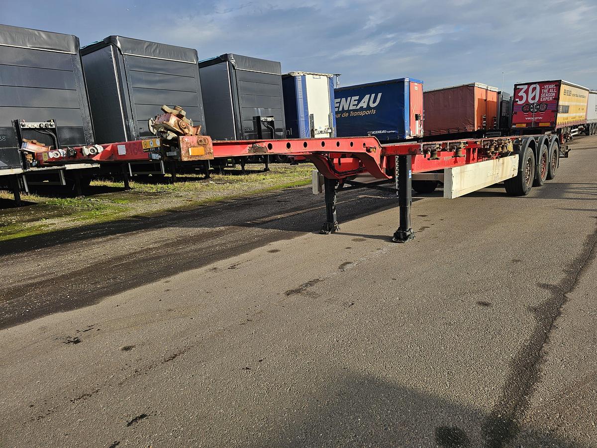 Gebruikt 2007 KRONE SD 27| SAF INTRADISC | SUPER SLIDING.| BELGIUM | 45 /40 FT 2 X 20 FT.