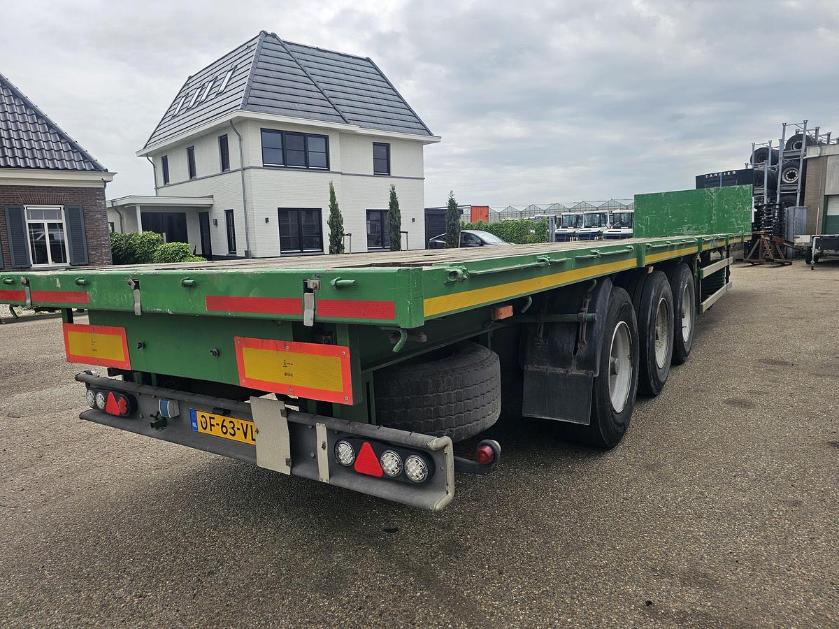 Gebruikt 1999 DRACO TXS 339. HEAVY DUTY FLATBED- CONTAINER LOCKS- BPW DRUM .