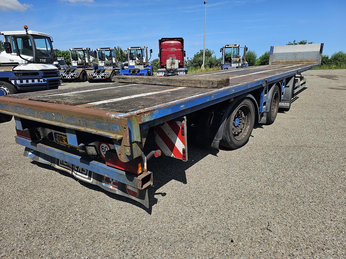 Used 2008 RENDERS 3 AXLE FLATBED | STEERING 2 AXLES | 1.10 MTR HIGH
