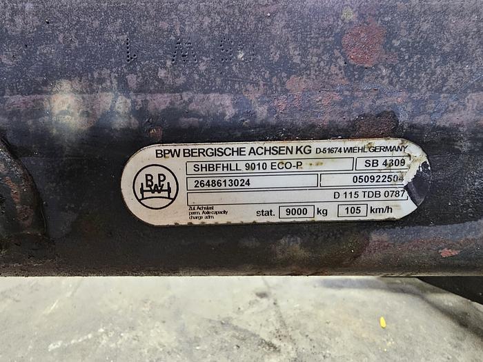 Used 2015 BPW SHBFHLL 9010 ECO-P