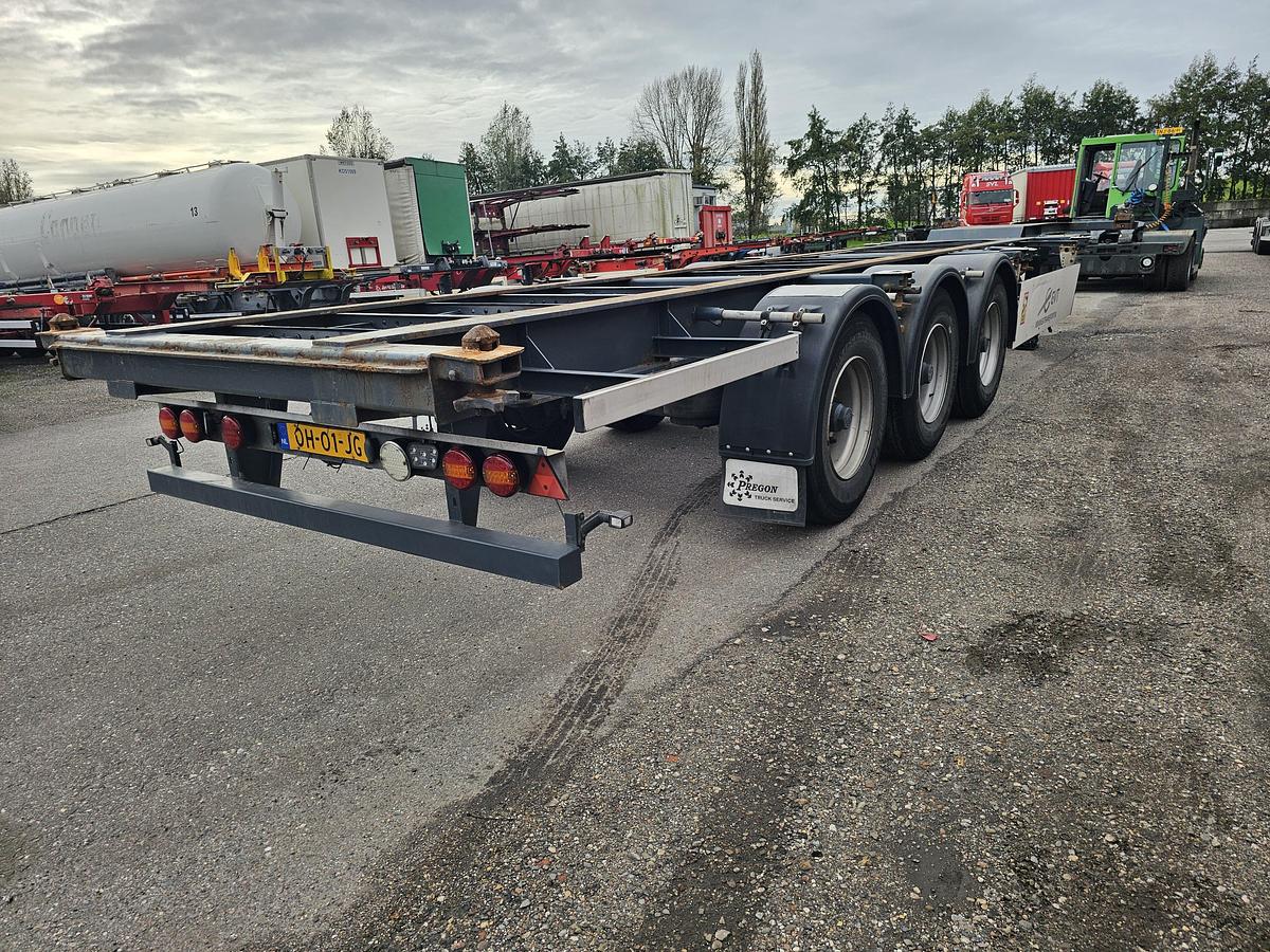 Gebruikt 2001 GROENEWEGEN 40.05.CC-12-27 | BPW DRUM DUTCH TRAILER |TUV /APK  15-02-2026