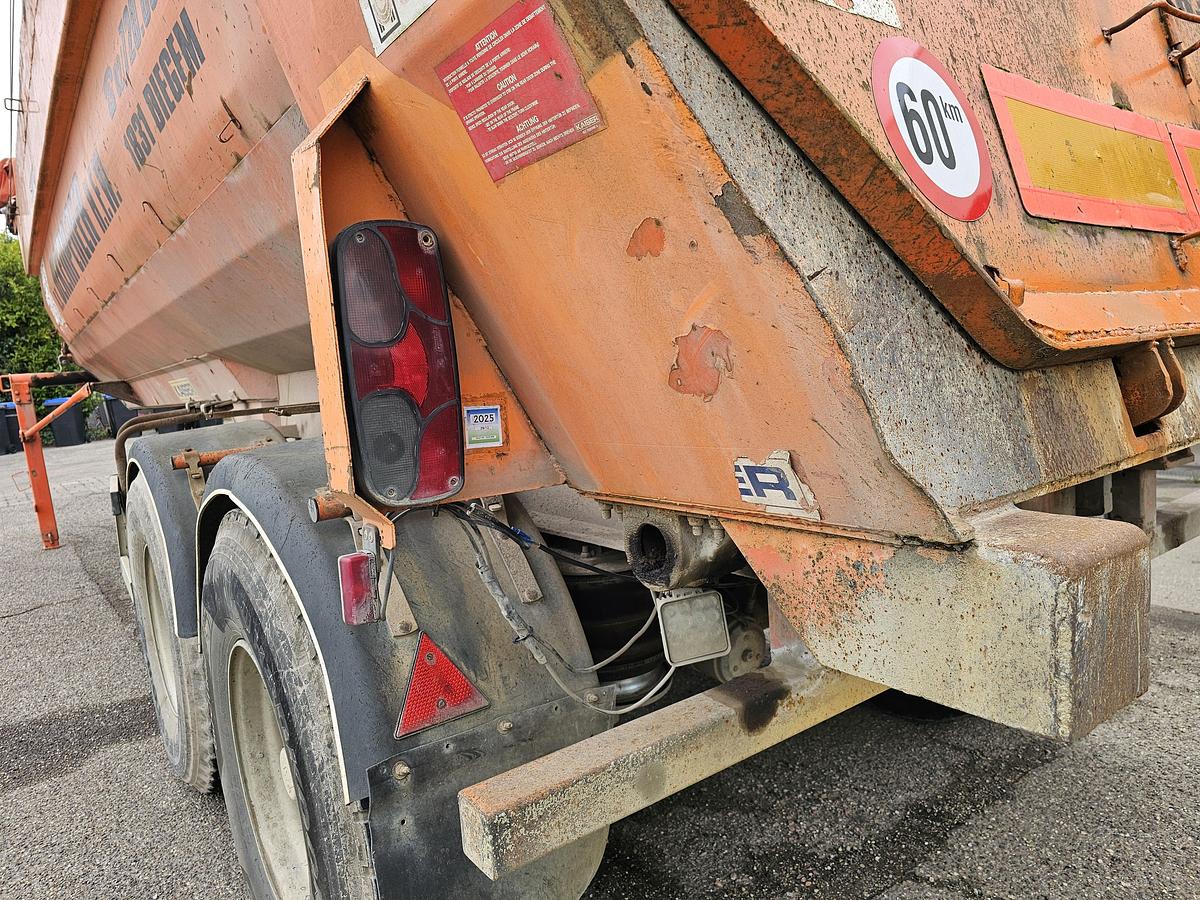 Gebruikt 2002 ROBUSTE KAISER. S3302G37 | TIPPER| STEEL CHASSIS STEEL BOX|SAF DRUM.