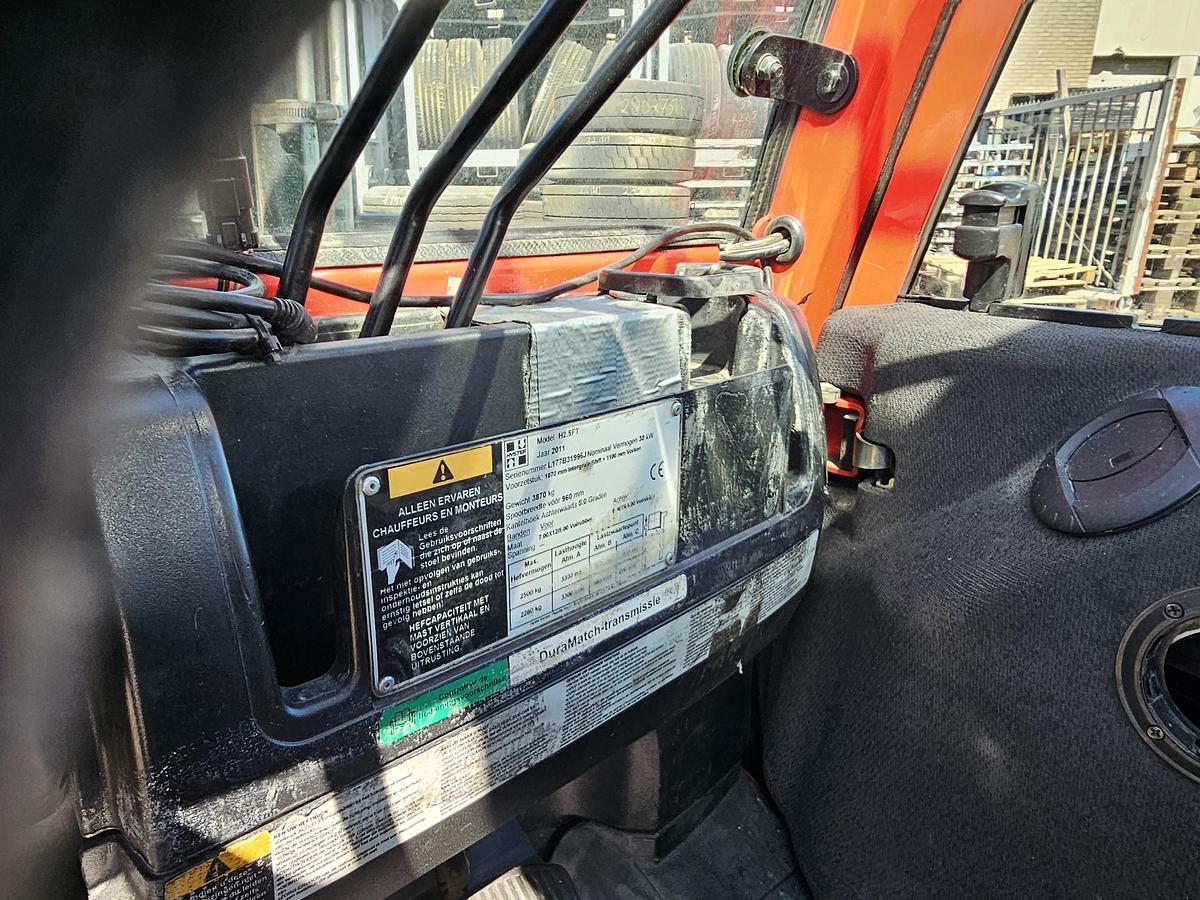 Gebruikt 2011 HYSTER H2.5FT | DUPLEX 3.30 M | GAS | COMPLETE CABINE| SIDESIFT| 12457 HOURS.