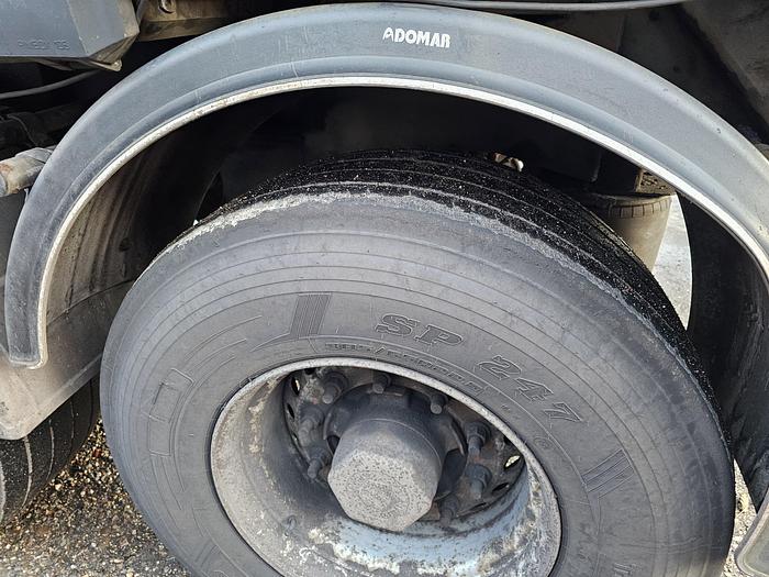 Used 2009 A.J.K OP 17-27/22.5 | Steel tipper \ steel chassis/box.| holland trailer.