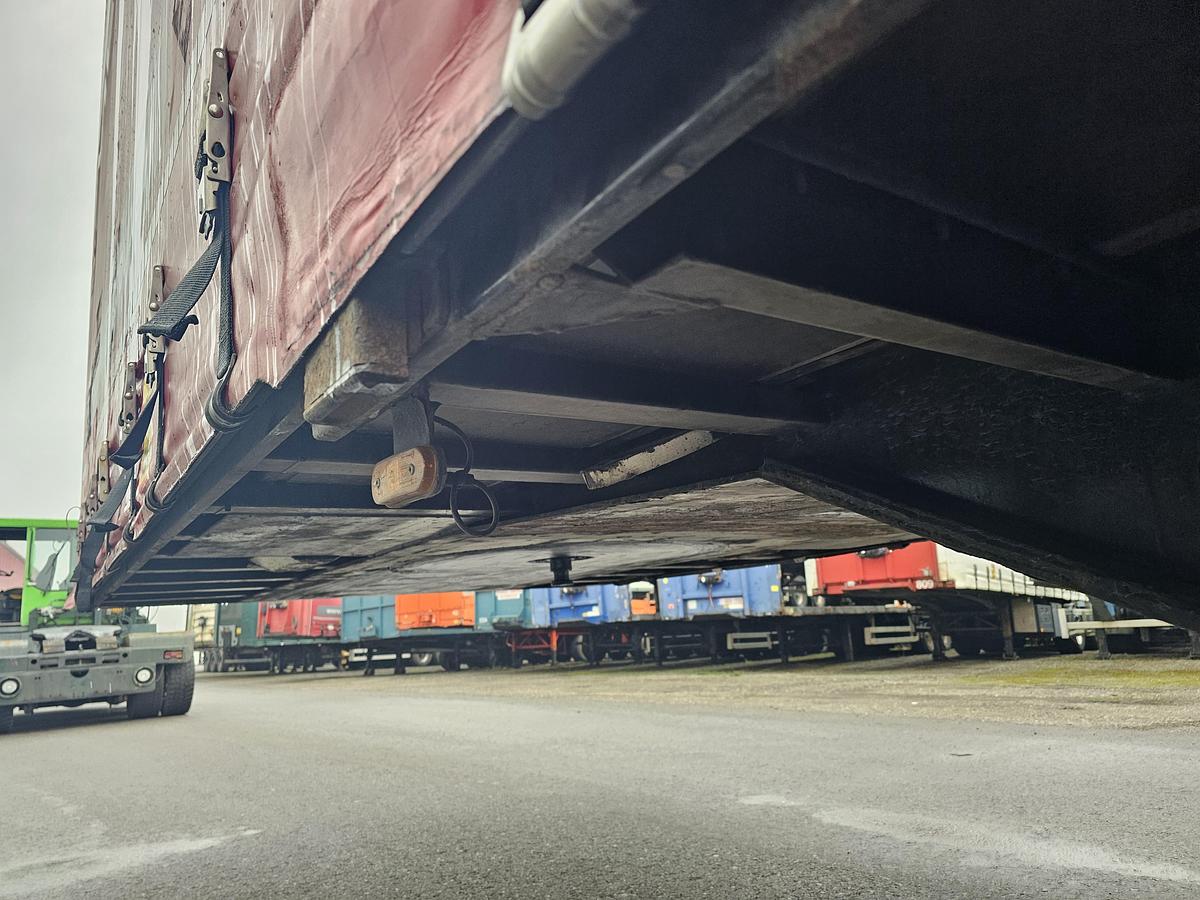 Used 2014 LAG 0-3-GC | 3 AXLE MEGA TRAILER|HUCKEPACK.|8 PIECES. | BELGIUM|BPW DRUM.