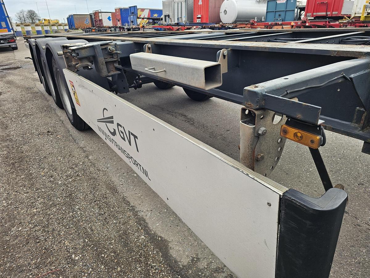 Gebruikt 2001 GROENEWEGEN 40.05.CC-12-27 | BPW DRUM DUTCH TRAILER |TUV /APK  15-02-2026