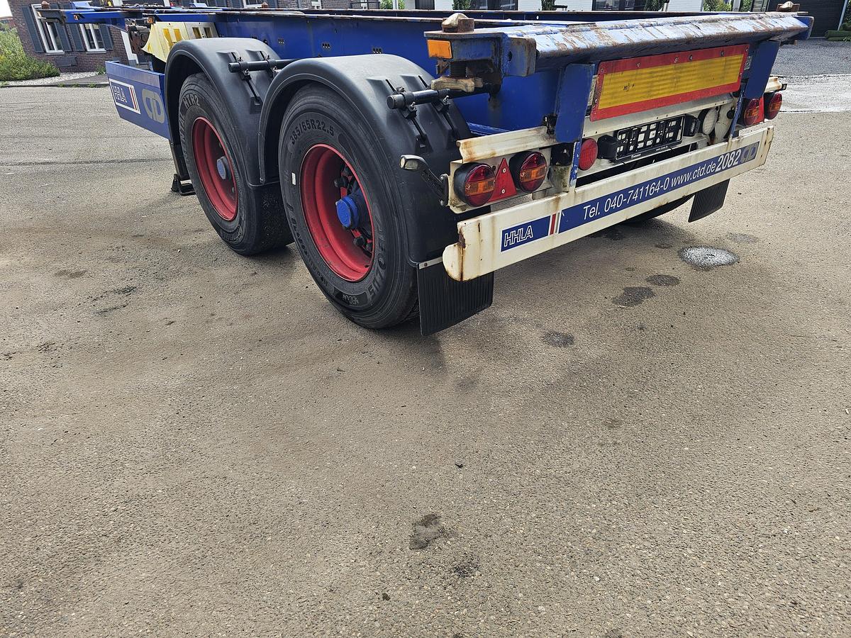 Used 2010 KRONE ATL 20 20 FOOT | STEEL SUSPENSION| BPW DRUM.