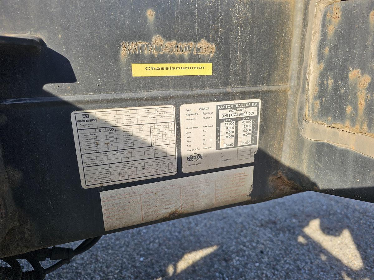 Gebruikt 2012 PACTON FLEX XL/ ALL CONNECTIONS/ 3 X EXTENDIBLE /SAF DRUM.
