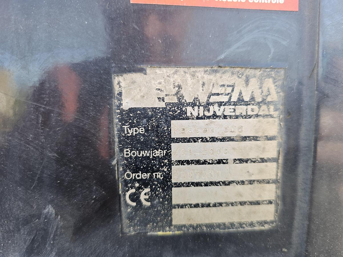 Gebruikt 2008 PACTON T2-001  CITY TRAILER| 10.40 LONG | STEERING AXLE| LIFT AXLE | BPW DISC.