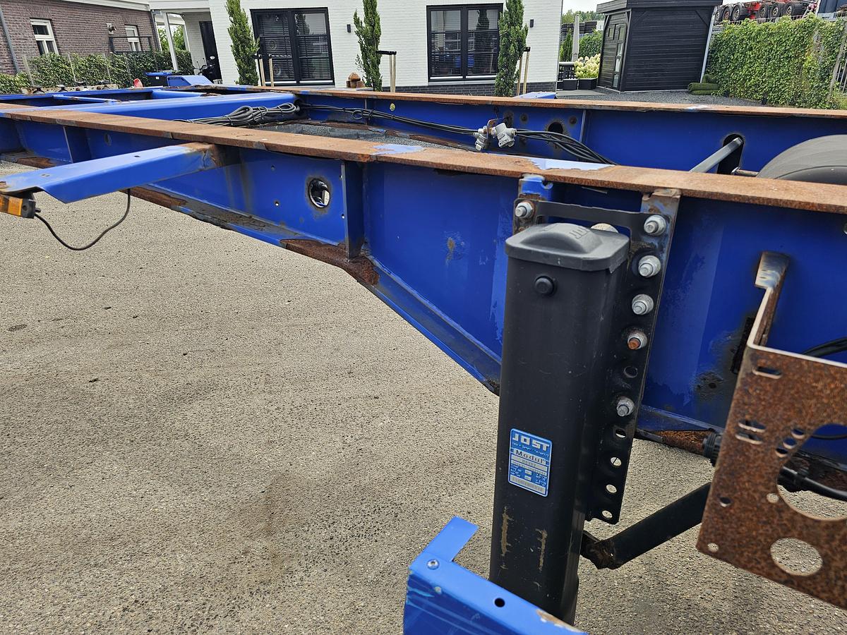 Used 2009 KRONE ATL 20 20 FOOT | STEEL SUSPENSION| BPW DRUM.