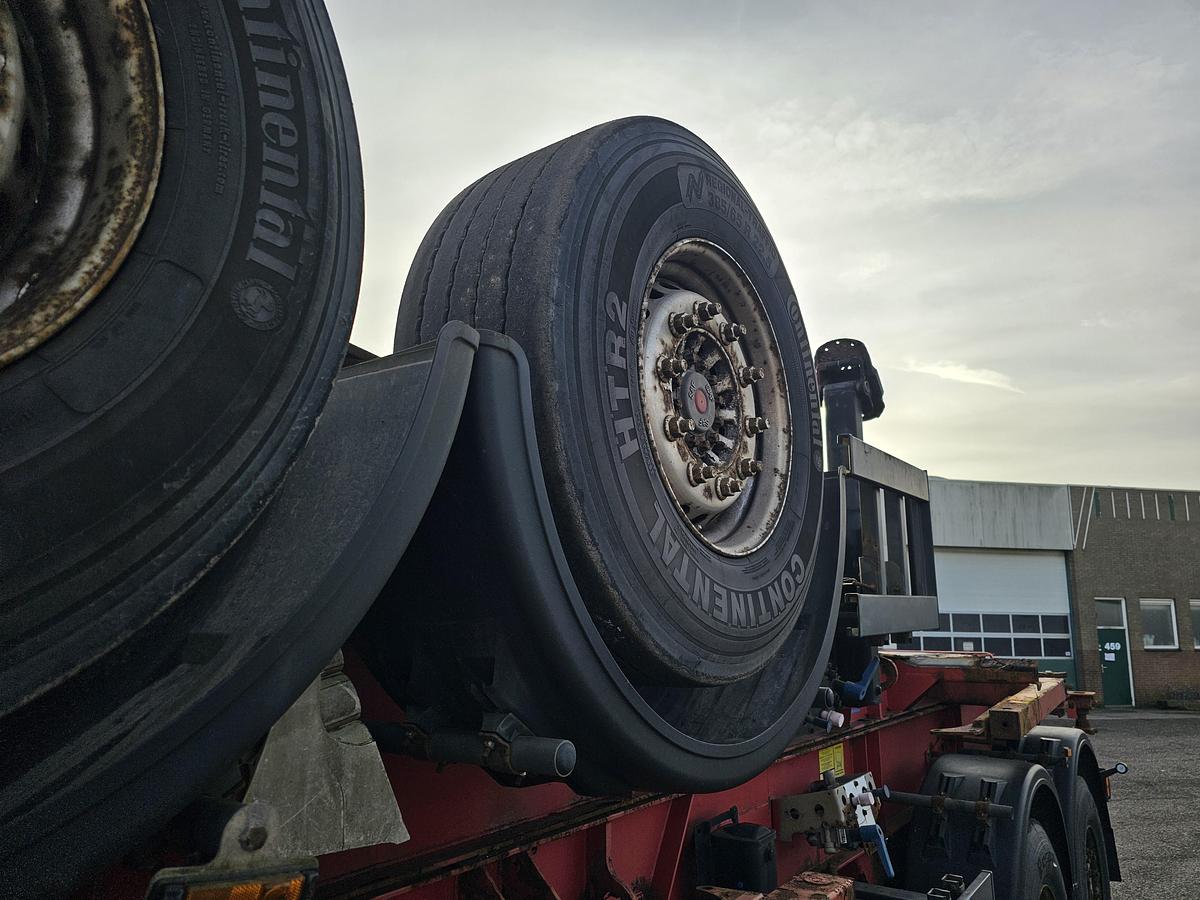 Gebruikt 2009 SCHMITZ SCF 18 20 FOOT CONTAINER CHASSIS | AIR SUSP| SAF DISC.