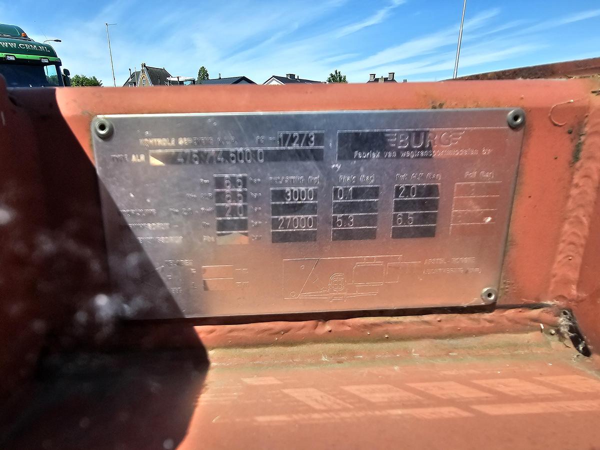 Used 2000 Burg BPO 12-27CCXGX-00. | ADR TANK CHASSIS 20/30 FT | BPW DRUM