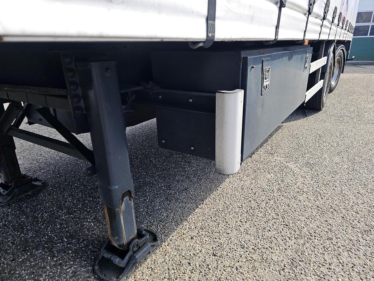 Gebruikt 2000 PACTON T2-001 STEERING AXLE/LOADING LIFT/ BPW DRUM.