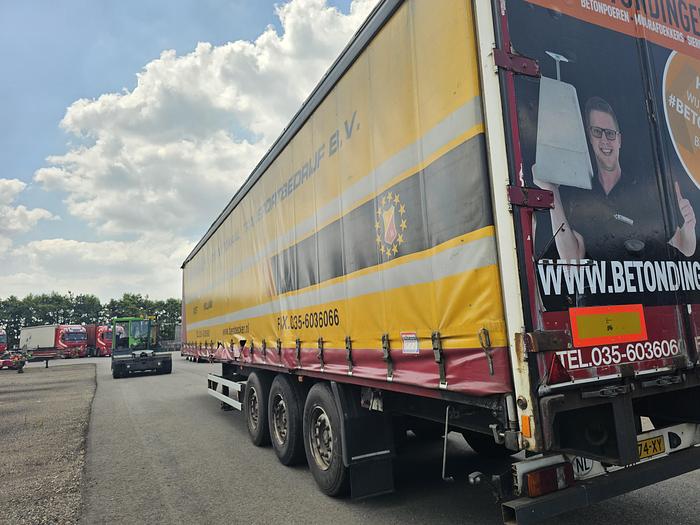 Used 2002 Van Hool 3 axle curtainsider| Saf intradisc