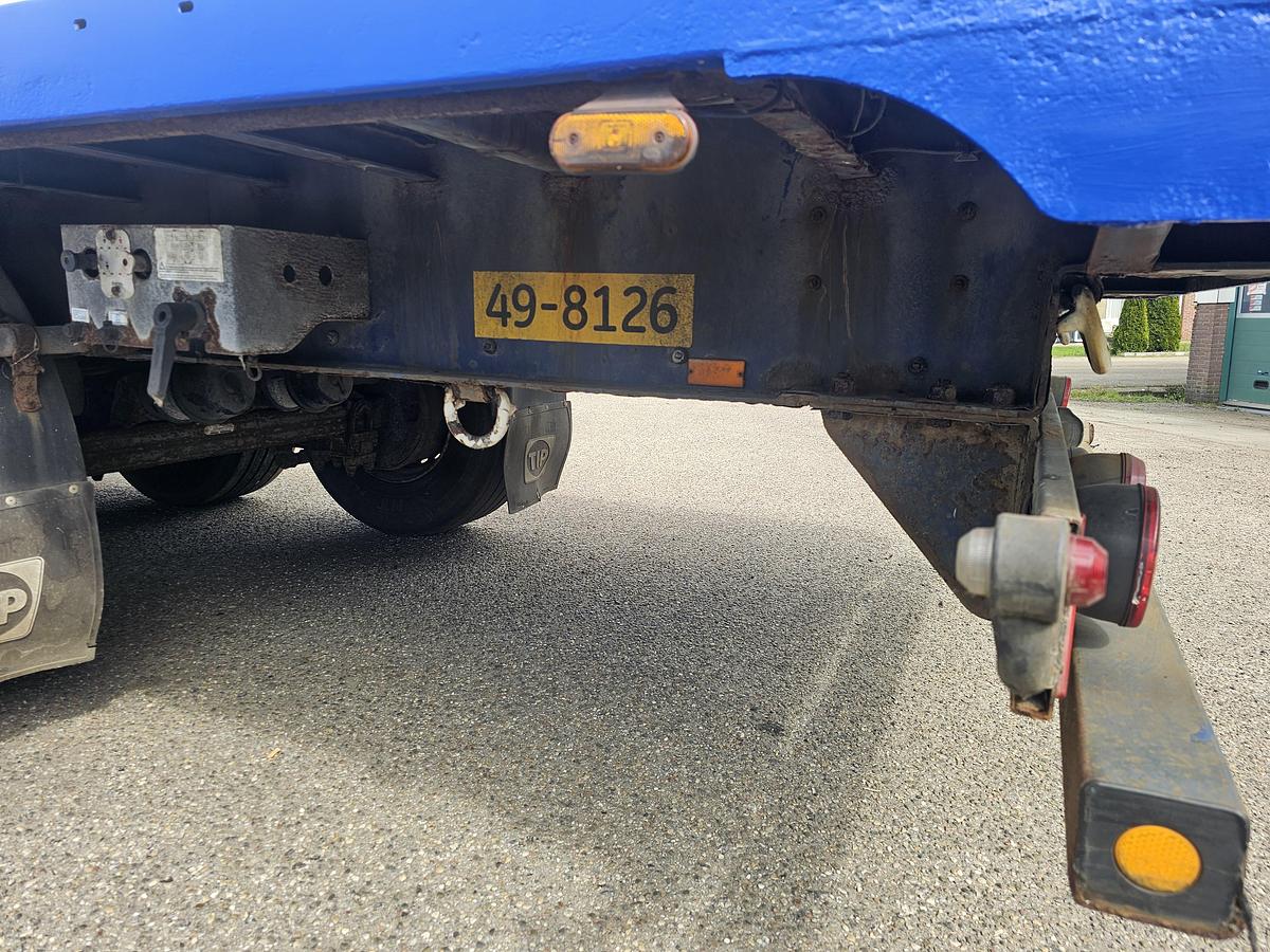 Gebruikt 2009 Van Hool 3B0073 | 3 AXLE FLATBED 13.60 MTR TWISTLOCKS FOR CONTAINER 40 FT 2 X20 FT BPW DRUM | 2 PIECES