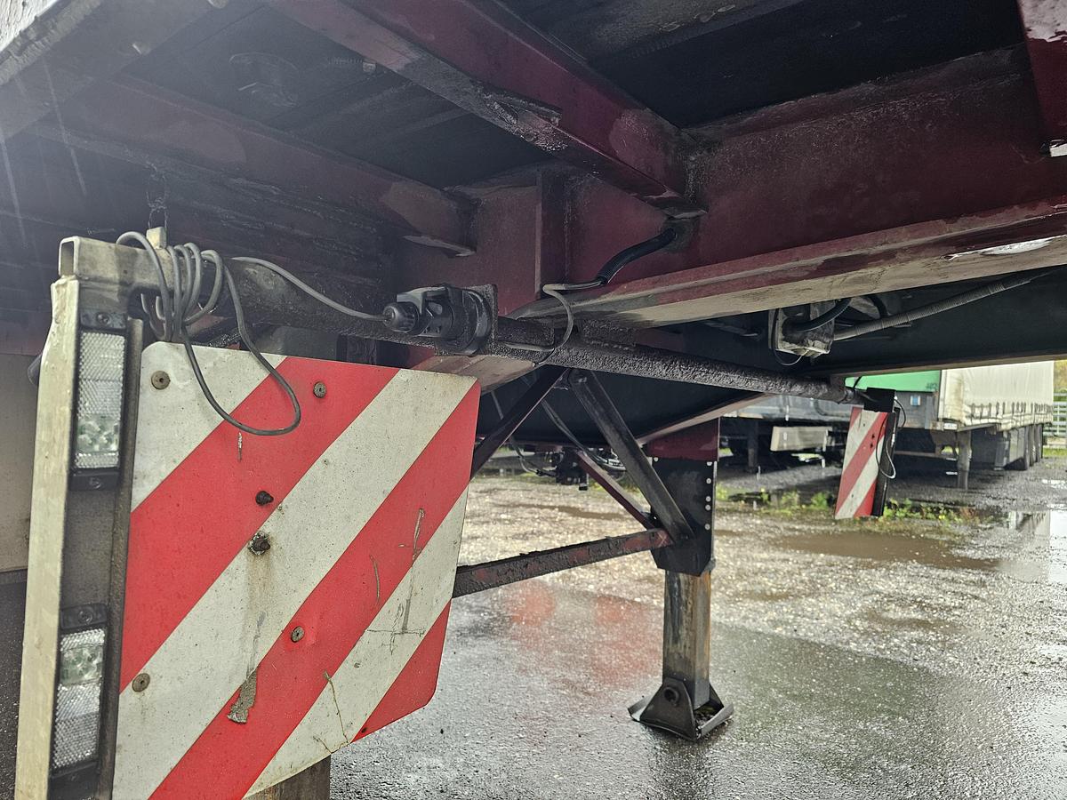 Used 1988 RENDERS ROC 12-27 N14 HEAVY DUTY 3 AXLE SEMITRAILER STEEL FLOOR.| SAF DRUM