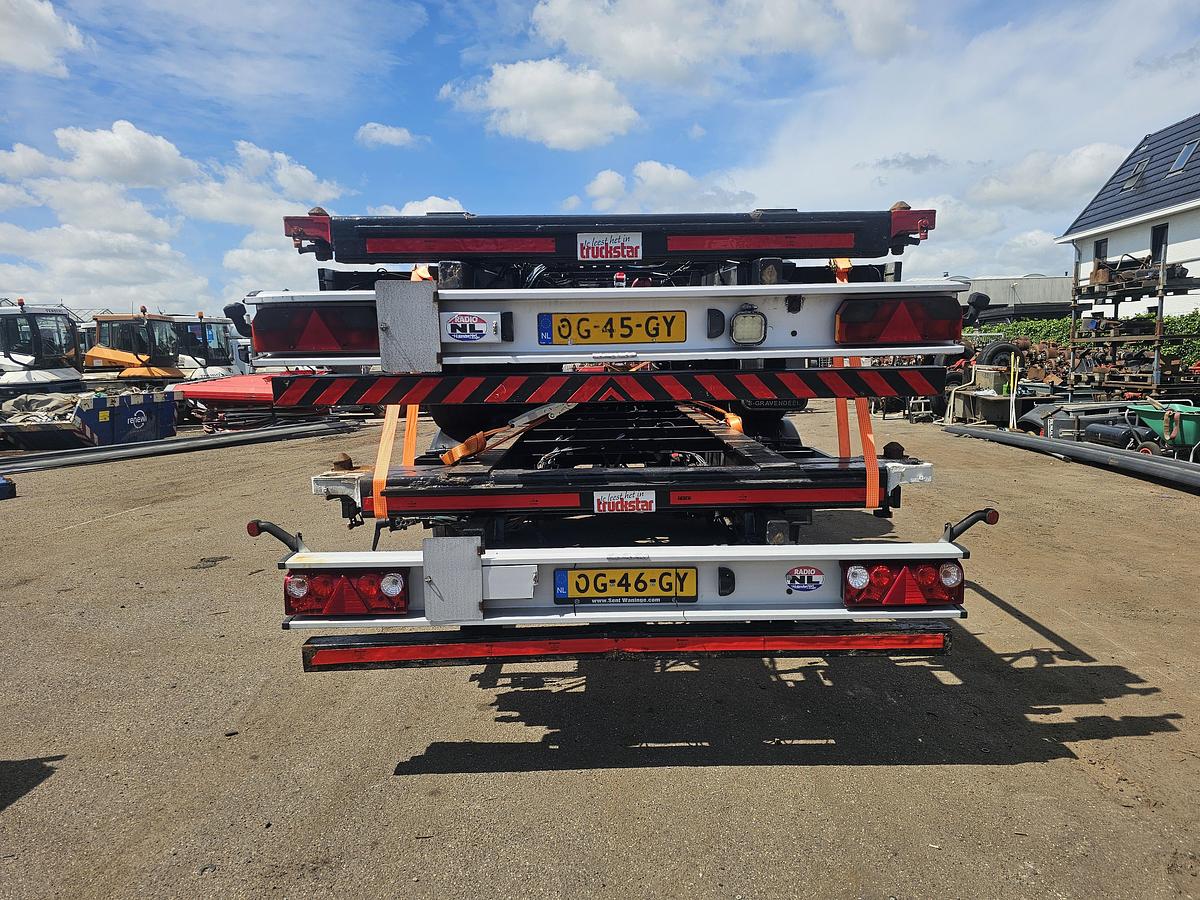 Gebruikt 2000 GROENEWEGEN 45.07 CC-12-27 / 45 FT AND 40 FT CHASSIS BPW DISC. APK/TUV. 15-03-2027.