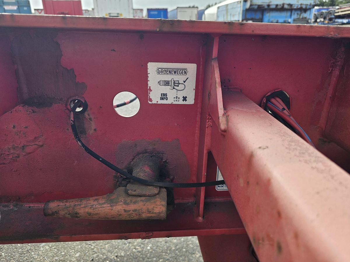 Used 2003 GROENEWEGEN 45 CC-16-27 TUN | 45 ft 40 ft 2 x 20 fFT | dutch chassis | bpw drum.