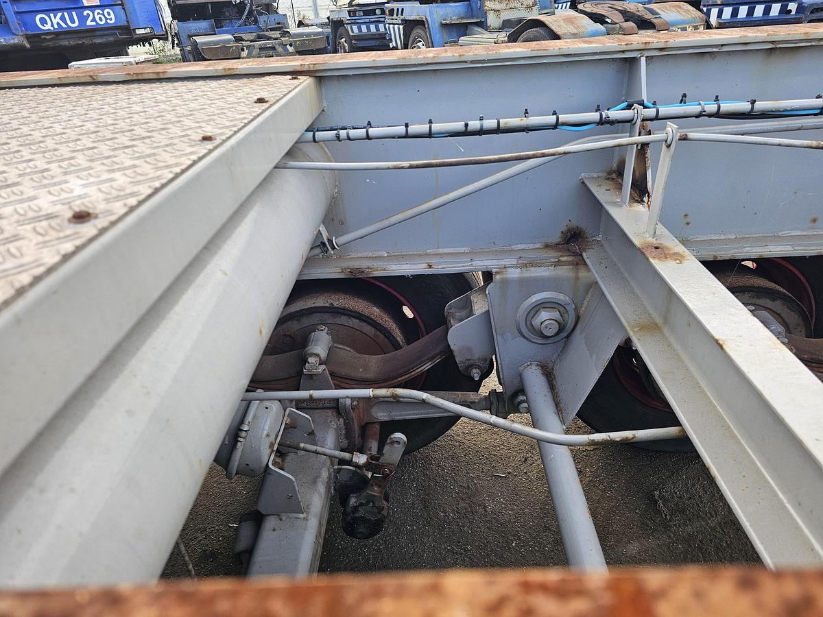 Gebruikt 1984 Pacton 3139 C-3 K | 30 FOOT KIPPER | STEEL SUSPENSION | BPW DRUM.