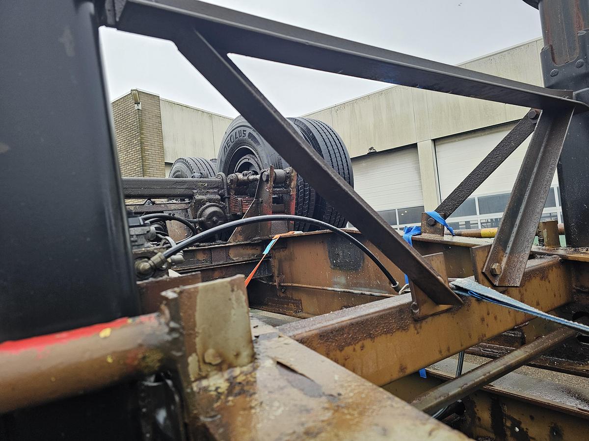 Gebruikt 1974 PACTON 2126 C-2 | 20 FOOT CONTAINER CHASSIS | BLADGEVEERD| BPW DRUM.